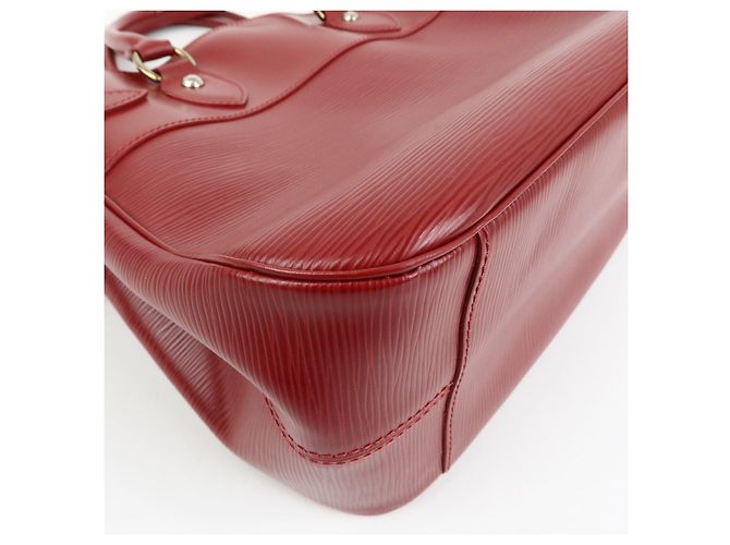 Borsa Tote Louis Vuitton Epi Passy PM Rouge Red M5926E - vista 11
