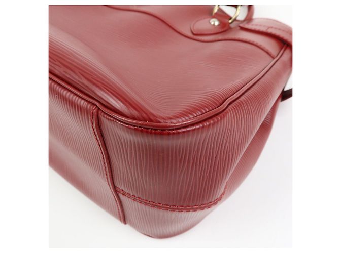 Borsa Tote Louis Vuitton Epi Passy PM Rouge Red M5926E - vista 12