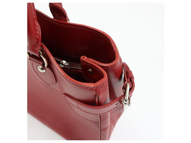 Borsa Tote Louis Vuitton Epi Passy PM Rouge Red M5926E - vista 16
