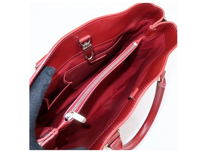 Borsa Tote Louis Vuitton Epi Passy PM Rouge Red M5926E - vista 19