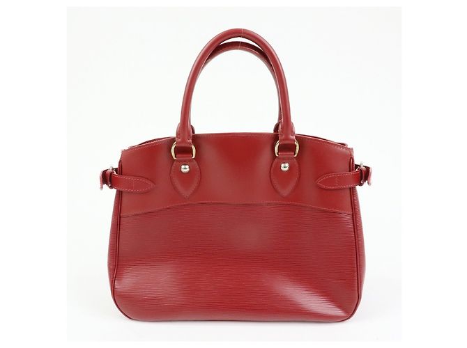 Borsa Tote Louis Vuitton Epi Passy PM Rouge Red M5926E - vista 2