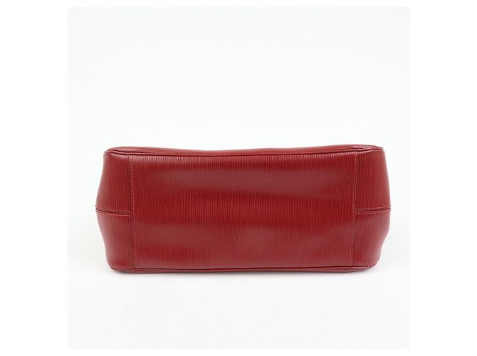 Borsa Tote Louis Vuitton Epi Passy PM Rouge Red M5926E - vista 5