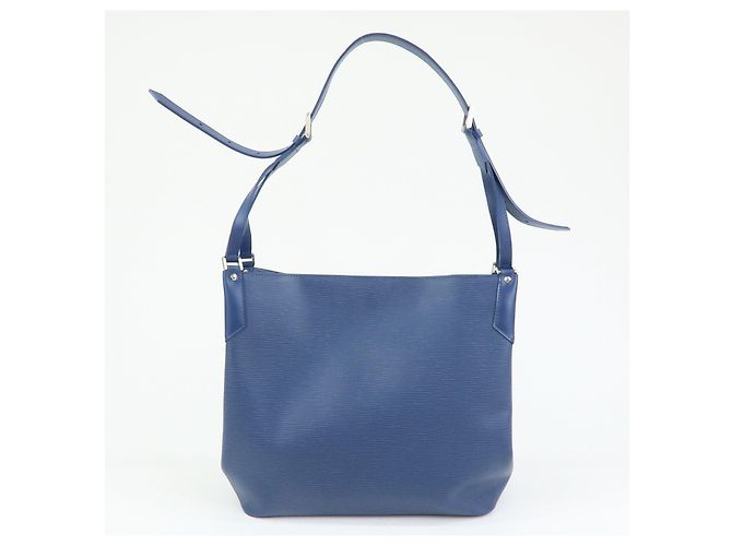 Borsa a tracolla Louis Vuitton Epi Mandala GM in pelle Myrtille M5892G - vista 2