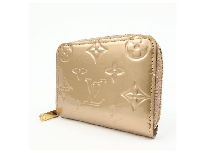 Louis Vuitton Monogram Vernis Leather Round Zippy Coin Case M90601 - vista 3