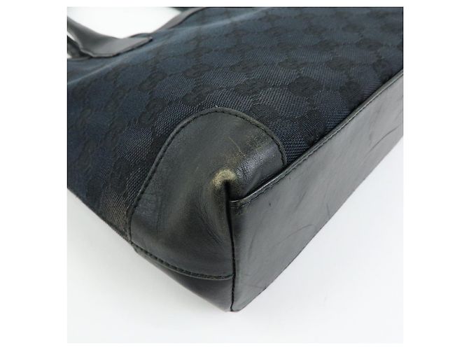 Borsa Tote e Borsa a Tracolla GUCCI GG Canvas Leather Black 002.1119 - vista 11