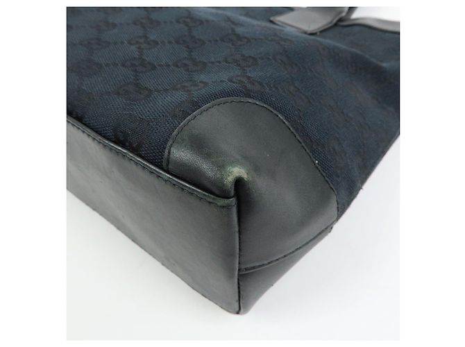 Borsa Tote e Borsa a Tracolla GUCCI GG Canvas Leather Black 002.1119 - vista 12