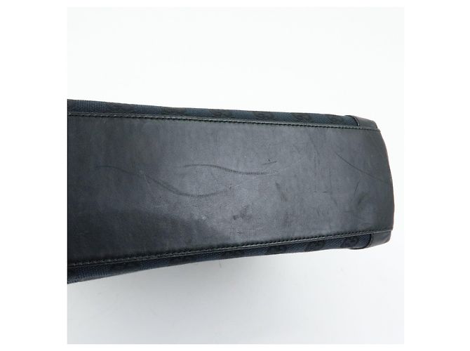 Borsa Tote e Borsa a Tracolla GUCCI GG Canvas Leather Black 002.1119 - vista 6