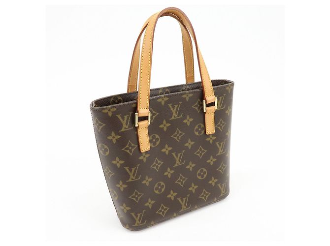 Borsa Tote Louis Vuitton Monogram Vavin PM Borsa a Mano Marrone M51172 - vista 4