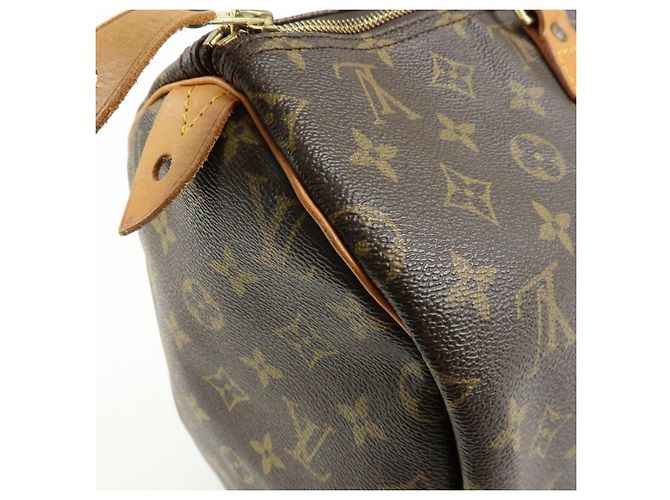 Borsa a mano Louis Vuitton Monogram Speedy 40 Boston Bag Brown M41522 - vista 16