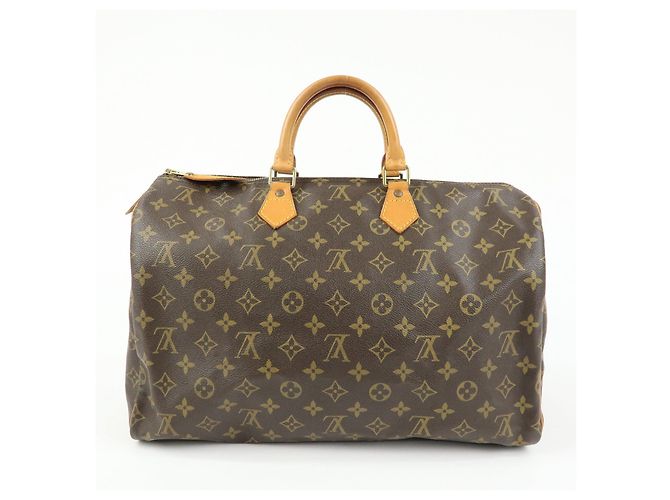 Borsa a mano Louis Vuitton Monogram Speedy 40 Boston Bag Brown M41522 - vista 2