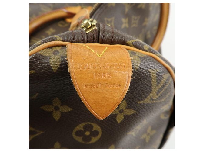 Borsa a mano Louis Vuitton Monogram Speedy 40 Boston Bag Brown M41522 - vista 23