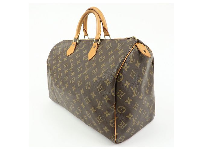 Borsa a mano Louis Vuitton Monogram Speedy 40 Boston Bag Brown M41522 - vista 3