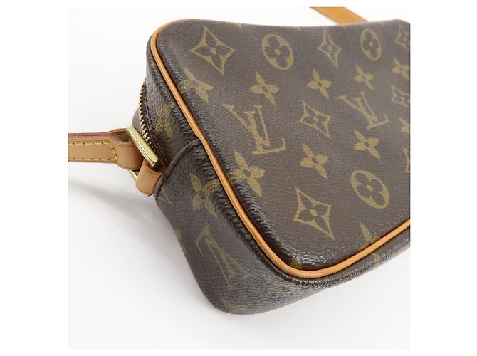 Cité Borsa a tracolla Louis Vuitton Monogram Pochette Cite Marrone M51183 - vista 10