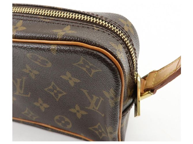 Cité Borsa a tracolla Louis Vuitton Monogram Pochette Cite Marrone M51183 - vista 15