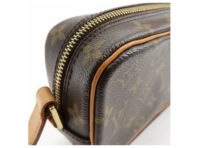 Cité Borsa a tracolla Louis Vuitton Monogram Pochette Cite Marrone M51183 - vista 16