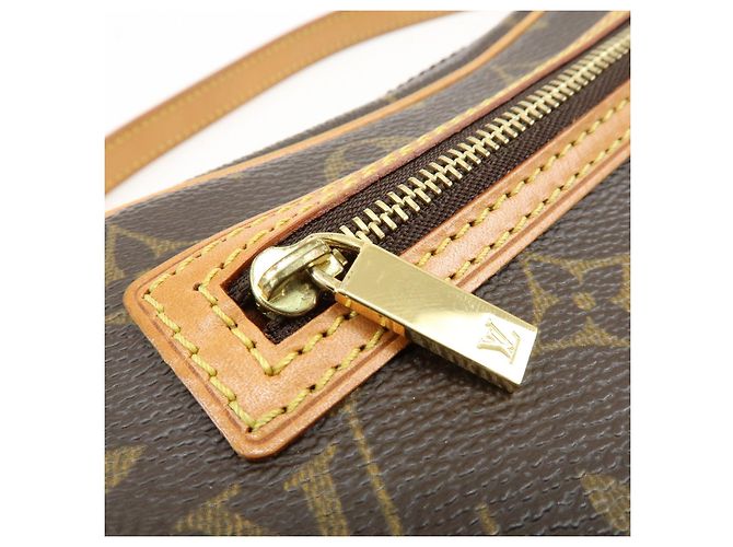 Cité Borsa a tracolla Louis Vuitton Monogram Pochette Cite Marrone M51183 - vista 17