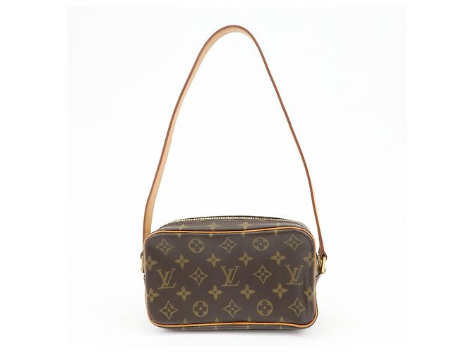 Cité Borsa a tracolla Louis Vuitton Monogram Pochette Cite Marrone M51183 - vista 2