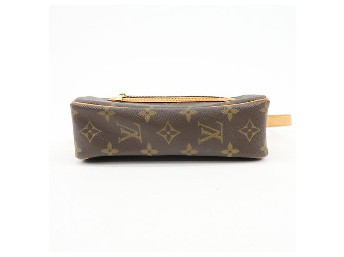 Cité Borsa a tracolla Louis Vuitton Monogram Pochette Cite Marrone M51183 - vista 5