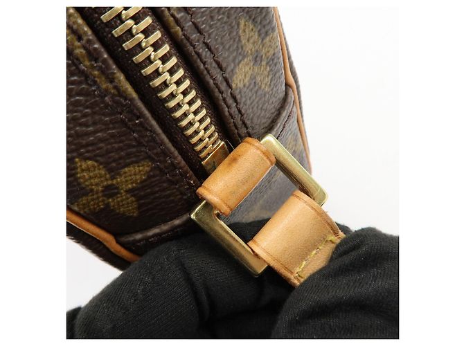 Cité Borsa a tracolla Louis Vuitton Monogram Pochette Cite Marrone M51183 - vista 8