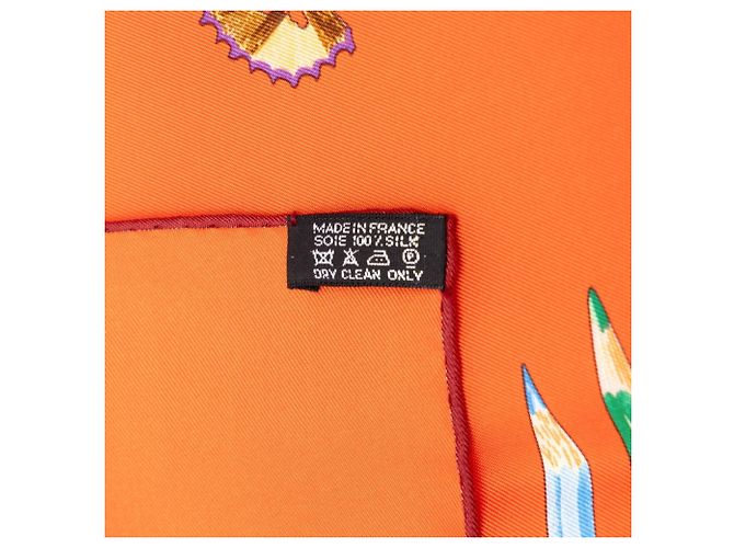 Hermès Foulard Hermes Carre 90 A VOS CRAYONS - vista 5