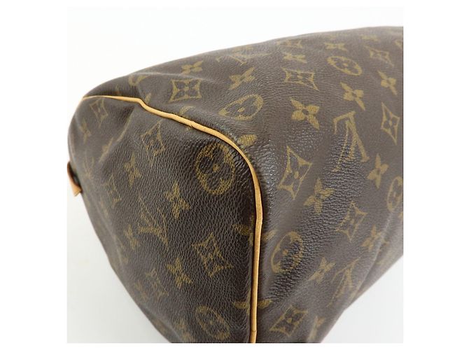 Louis Vuitton Monogram Speedy 35 Boston Bag Hand Bag Brown M41524 - vista 11