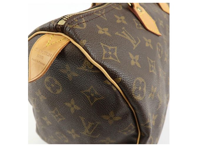 Louis Vuitton Monogram Speedy 35 Boston Bag Hand Bag Brown M41524 - vista 14