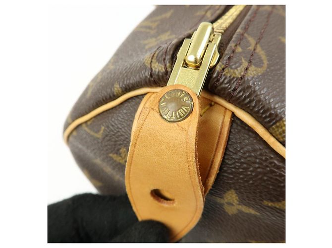 Louis Vuitton Monogram Speedy 35 Boston Bag Hand Bag Brown M41524 - vista 18