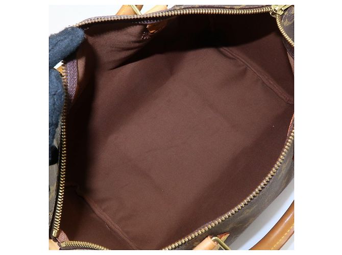Louis Vuitton Monogram Speedy 35 Boston Bag Hand Bag Brown M41524 - vista 20