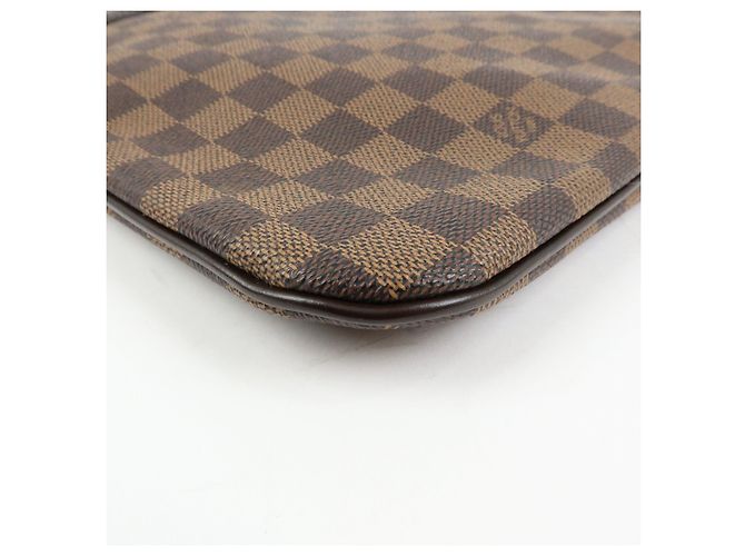 Borsa a spalla Louis Vuitton Damier Canvas Clifton Tote Ebene N51149 - vista 12