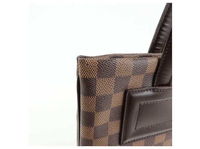 Borsa a spalla Louis Vuitton Damier Canvas Clifton Tote Ebene N51149 - vista 14