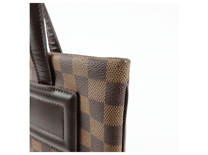 Borsa a spalla Louis Vuitton Damier Canvas Clifton Tote Ebene N51149 - vista 15