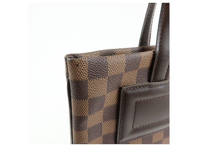 Borsa a spalla Louis Vuitton Damier Canvas Clifton Tote Ebene N51149 - vista 16