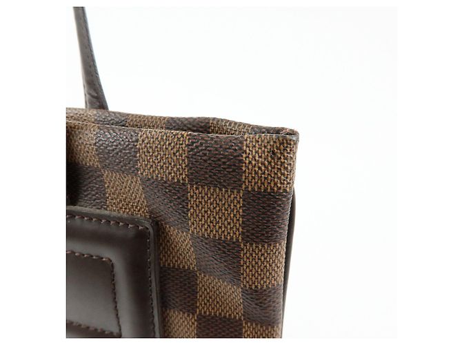 Borsa a spalla Louis Vuitton Damier Canvas Clifton Tote Ebene N51149 - vista 17