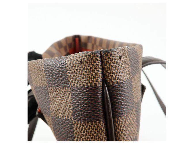 Borsa a spalla Louis Vuitton Damier Canvas Clifton Tote Ebene N51149 - vista 18