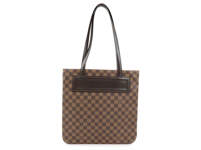 Borsa a spalla Louis Vuitton Damier Canvas Clifton Tote Ebene N51149 - vista 2
