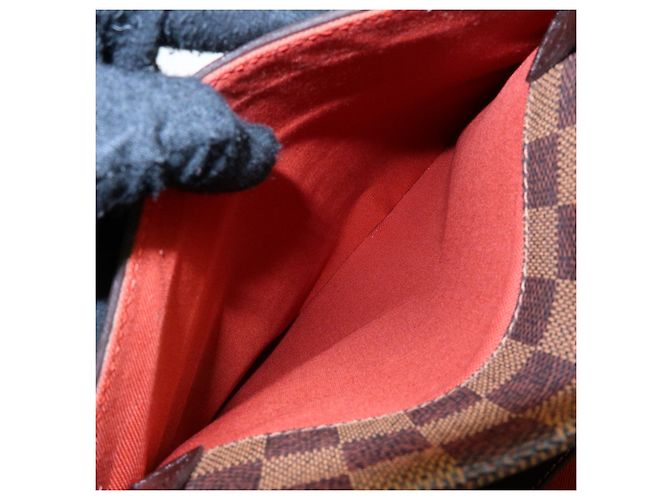 Borsa a spalla Louis Vuitton Damier Canvas Clifton Tote Ebene N51149 - vista 22