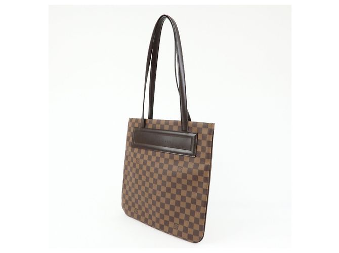 Borsa a spalla Louis Vuitton Damier Canvas Clifton Tote Ebene N51149 - vista 3