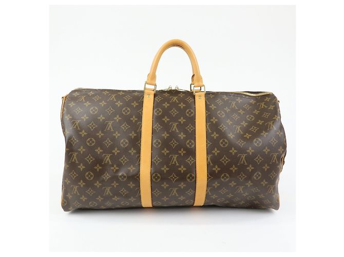 Louis Vuitton Monogram Keep All Bandouliere 55 Boston Bag M41414 - vista 2