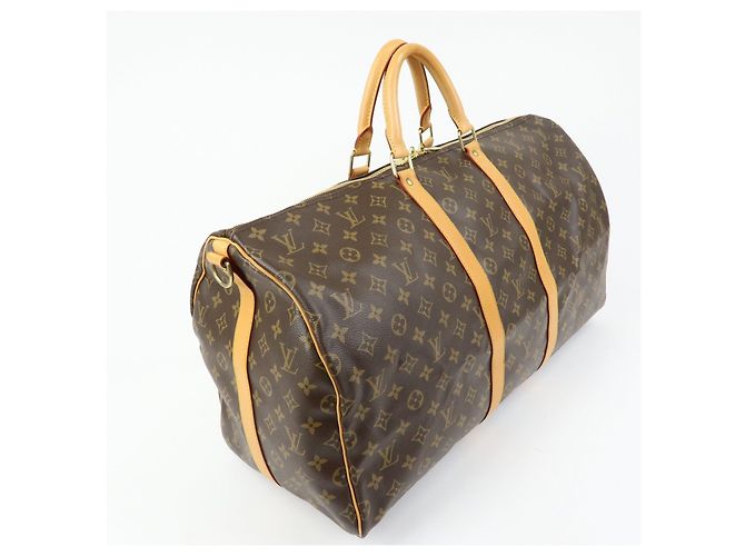 Louis Vuitton Monogram Keep All Bandouliere 55 Boston Bag M41414 - vista 4