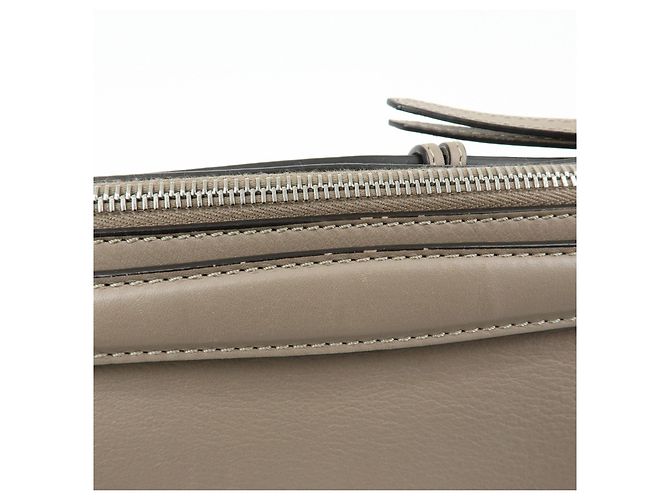FENDI By The Way Medium Leder 2Way Bag Handtasche Greige 8BL146 - Ansicht 10
