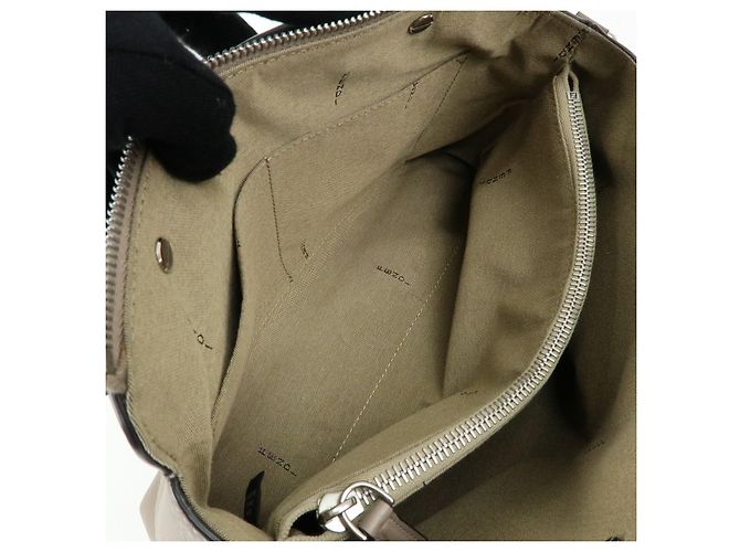 FENDI By The Way Medium Leder 2Way Bag Handtasche Greige 8BL146 - Ansicht 21