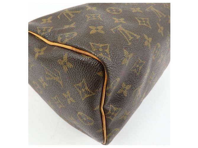 Louis Vuitton Monogram Speedy 25 Boston Bag Hand Bag Brown M41528 - vista 14
