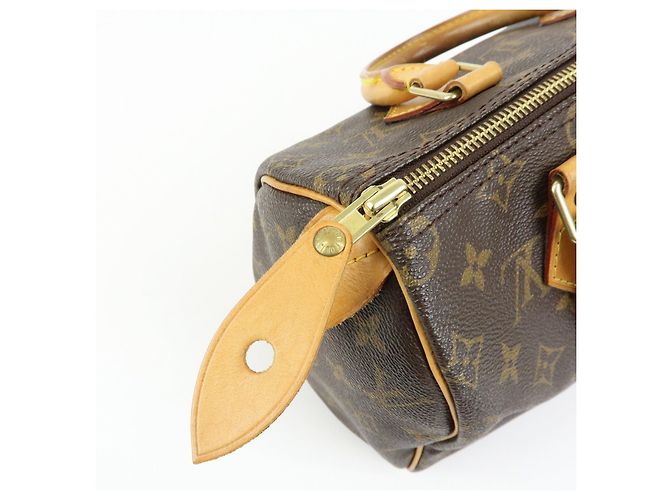 Louis Vuitton Monogram Speedy 25 Boston Bag Hand Bag Brown M41528 - vista 17