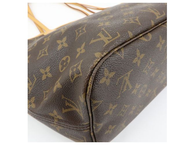 Borsa a spalla Tote Louis Vuitton Monogram Neverfull MM Brown M40156 - vista 11