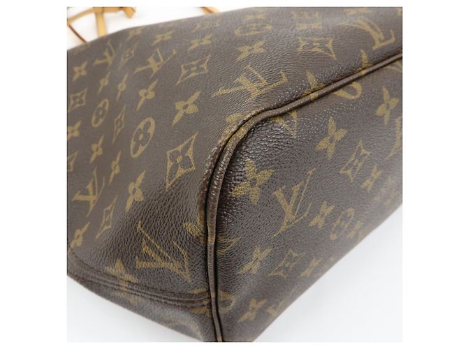 Borsa a spalla Tote Louis Vuitton Monogram Neverfull MM Brown M40156 - vista 13