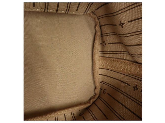 Borsa a spalla Tote Louis Vuitton Monogram Neverfull MM Brown M40156 - vista 21