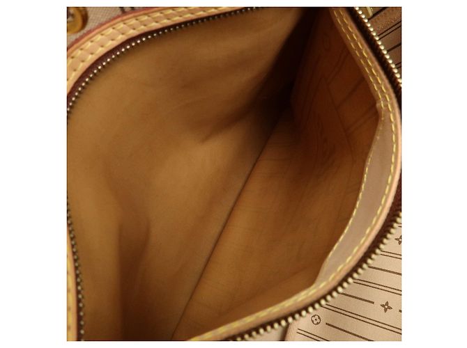 Borsa a spalla Tote Louis Vuitton Monogram Neverfull MM Brown M40156 - vista 22