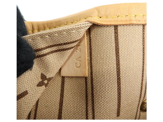 Borsa a spalla Tote Louis Vuitton Monogram Neverfull MM Brown M40156 - vista 24