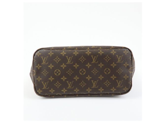 Borsa a spalla Tote Louis Vuitton Monogram Neverfull MM Brown M40156 - vista 5