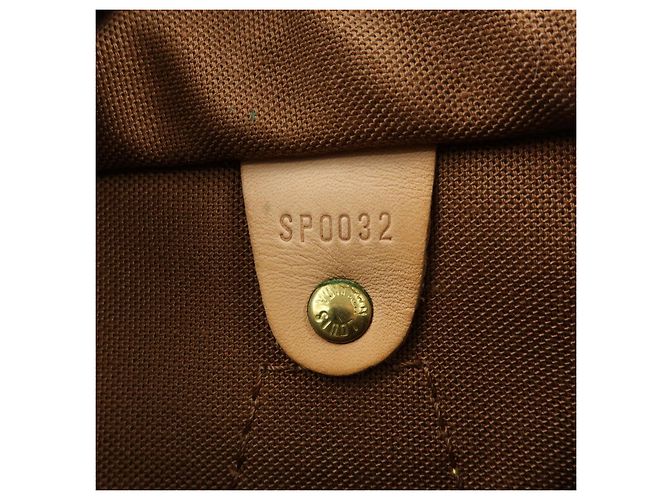 Louis Vuitton Monogram Speedy 25 Boston Bag Hand Bag Brown M41528 - vista 24
